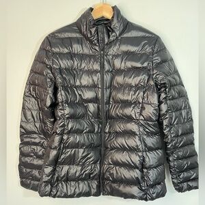 Wantdo Women’s Black Packable Down Puffer Jacket Winter Coat Medium